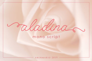 Aladina: A Bold and Beautiful Handwritten Font for Crafters