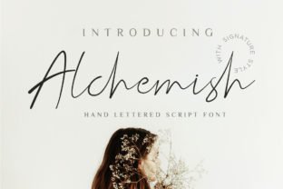 Alchemish Script: A Contemporary Handwritten Font for Editorial Design