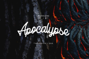Apocalypse: A Bold Handwritten Font for Creative Branding