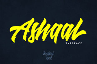 Ashaal Script: A Handwritten Font for Creative Makers