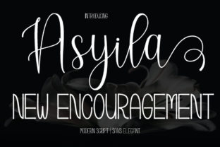 Asyila Duo: A Striking Handwritten Font for Web Design