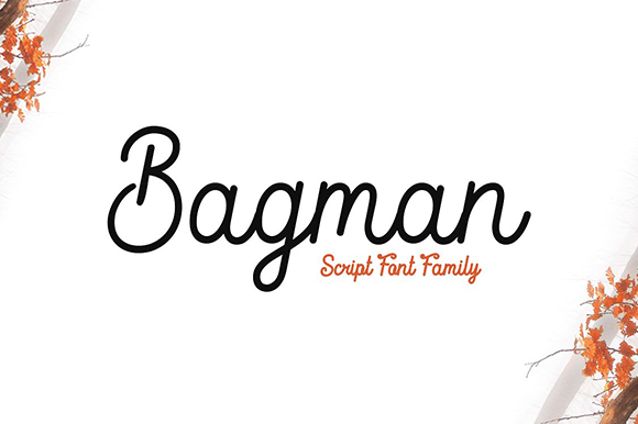 Bagman: The Bold Handwritten Font for Authentic Design
