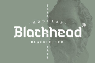 Blackhead: A Bold and Modern Blackletter Font