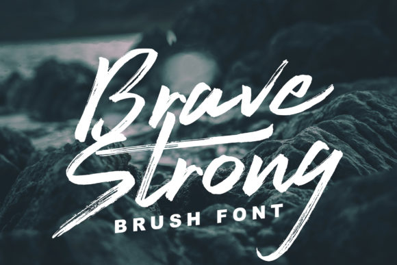 Brave Strong: A Bold and Beautiful Handwritten Font for Editorial Design
