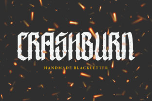 Crashburn: The Bold Blackletter Font for Impactful Campaigns