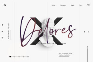 Delores: Elevate Your Brand with This Handwritten Font