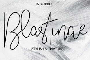 Discover Blastinae: A Playful Handwritten Font for Creative Projects