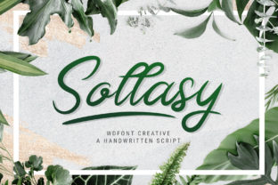 Discover Sollasy: A Playful Handwritten Font for Creative Design