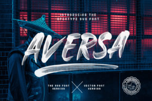 Discover the Aversa Color Font for Modern Brand Identity