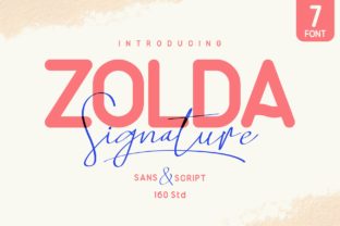 Discover Zolda: A Bold and Beautiful Handwritten Font