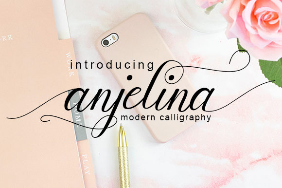 Enhance Your Brand with Anjelina: A Contemporary Script Font