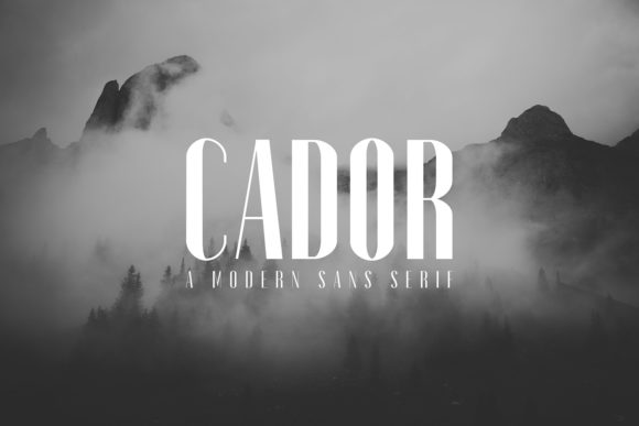 Enhance Your Brand with Cador: A Timeless Sans Serif Font