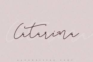 Enhance Your Campaigns with Catarina: A Handwritten Font