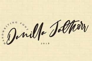 Enhance Your Craft with Danilla Jathorr Script Font