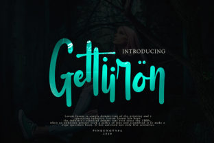 Gettiiron: A Timeless Handwritten Font for Web Design