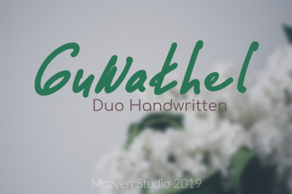 Guwathel: A Charming Script Handwritten Font for Creative Branding
