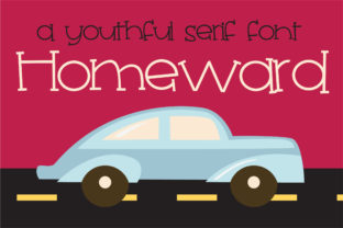 Homeward: A Fun and Joyful Serif Font for Web Design