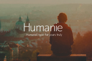 Humanie Light: A Breezy, Modern Sans Serif Font for Crafters
