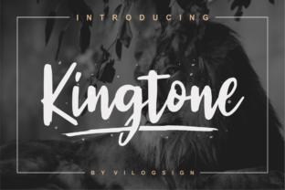 Kingtone: A Bold Handwritten Font for Your Brand