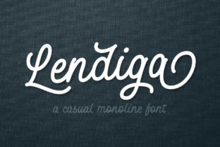 Lendiga: A Charming Script Handwritten Font for Web Design