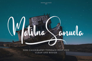 Matilna Samuela: A Handwritten Font for Creative Makers