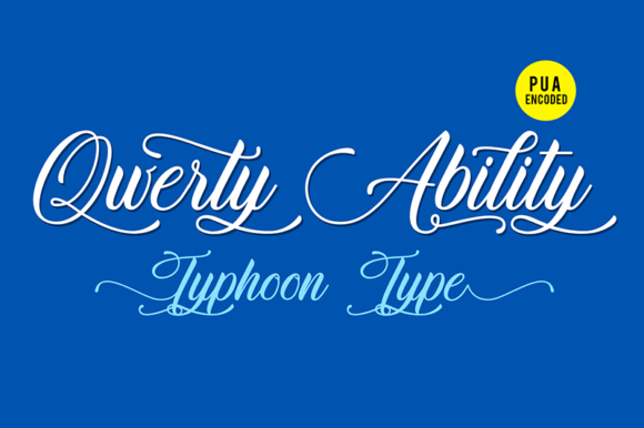 Qwerty Ability Font: A Bold Script for Modern Campaigns
