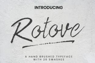 Rotove: The Perfect Handwritten Font for Editorial Design