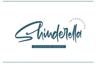 Shinderella: A Bold and Charming Handwritten Font for Editorial Design