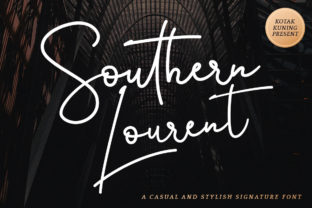 Southern Lourent: A Handwritten Font for Distinctive Maker Projects