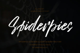 Spiderpies Font for Elegant Crafting Projects
