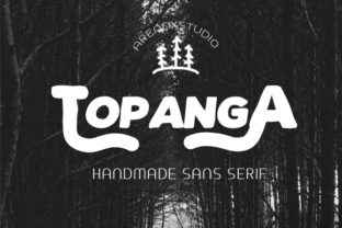 Topanga Font: A Bold, Handwritten Typeface for Creative Projects