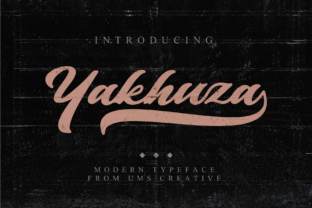 Yakhuza: A Contemporary Handwritten Font for Elegant Publishing